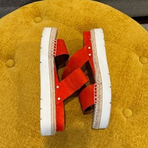 Franco Sarto Cappy Wedge Sandals